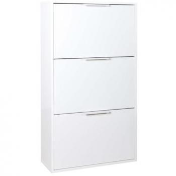 Composad Schuhschrank Espresso – Einteiliges Klappmodell