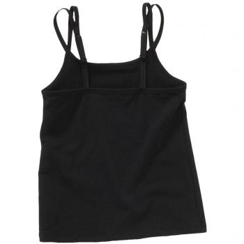Skiny Camiseta Térmica Negra, manga corta y sin mangas, ideal para niños de 176 cm