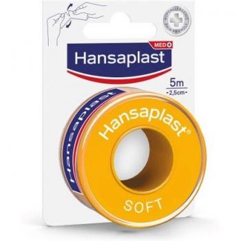 Esparadrapo Soft Hansaplast 5m x 2,5cm