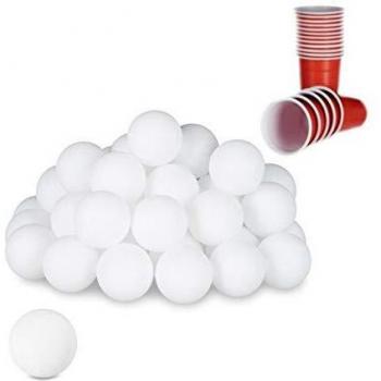 38 mm Relaxdays Beer Pong Bälle