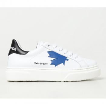 DSQUARED2 Boys' White Sneakers Size 37