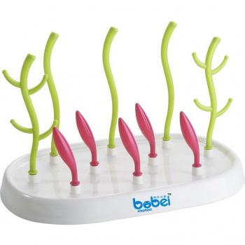Soporte de secado antibacteriano para biberones