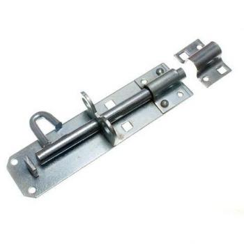 Durable Gate Shed Latch Brenton Pad Bolt Slide Lock 150mm BZP (Pack of 10)