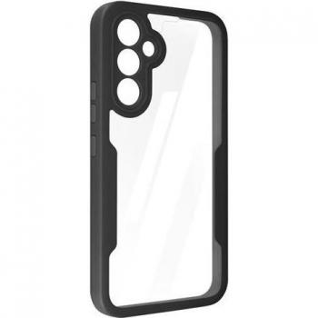 Retro Cover Avizar 360° Galaxy A34 5G Rigida Flessibile Nera