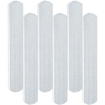 6 Pieces Heavy-Duty Steel Plates for Fitness Training Vest