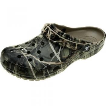 Crocs Classic Realtree, Sabots Mixte Adulte, Marron (Khaki) 44/45 EU