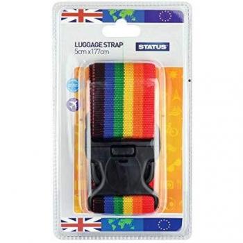 Status Luggage Strap Multi-Colour Adjustable (Pack of 3) SLUGSTRAP1PK3