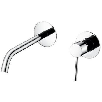 Robinet de Lavabo Mural Mice en Chrome
