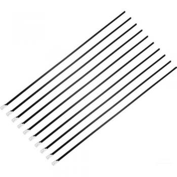 360mm AISI 316 Stainless Steel Ties Coated 100 Pieces
