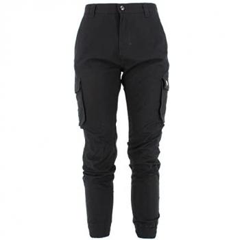 Ripstop Pantalone Cargo Nero Dolly