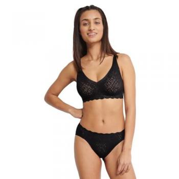 Sloggi Bügelloser BH »ZERO Feel Bliss Soft bra«, nahtlos mit Spitzenoptik