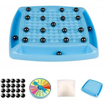 Juego de Ajedrez Magnético con Elementos Naturales