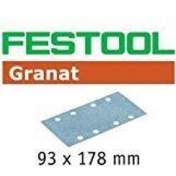 Festool Feuilles abrasives STF 93X178 P150 GR/100 Granat