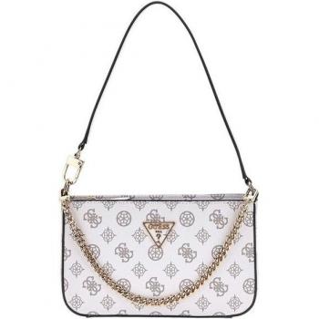 Guess White Logo Mini Shoulder Bag Unisex