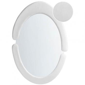 Miroir Suspendu Forme Unique Blanc