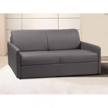 Sofá cama triple italiano gris, colchoneta 18 cm