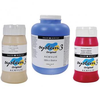 Daler-Rowney 500ml Prussian Blue Acrylic Paint