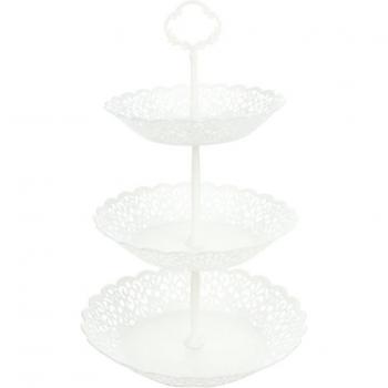 Soporte para servir postres 3 niveles, cocina y pastelería