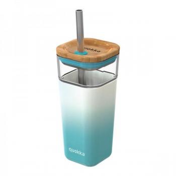 Quokka Tumbler in Vetro con Cannuccia 540 ml