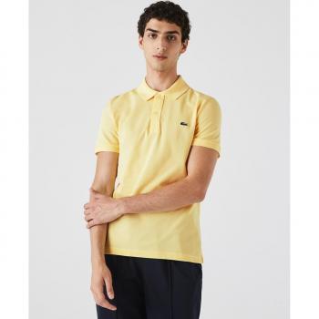 Polo Lacoste Slim Fit Giallo – M (Manica Corta) – Colore: Giallo, Taglia: M