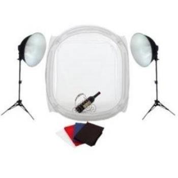 Mini studio FOTIMA 60x60 avec éclairage