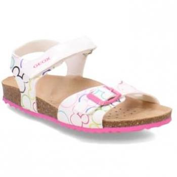 Modelo J Adriel Girl Geox Sandalia Blanca