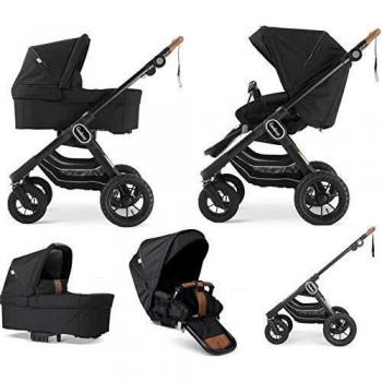 Emmaljunga NXT90 Travel System (Outdoor Black/Outdoor Black)