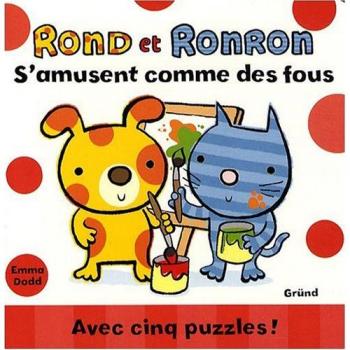 Rond et ronron s'amusent comme des fous