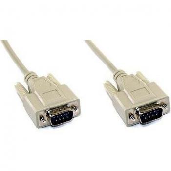 InLine 9pol Stecker-Kabel, 5m, 1:1 Belegung, vergossen