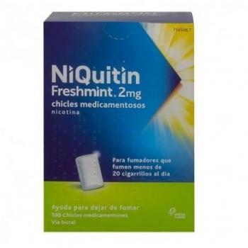 Niquitin Mint 2 Mg 100 Chicles