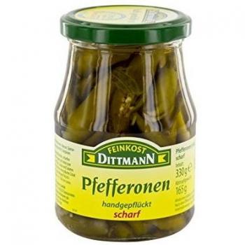 Feinkost Dittmann Pfefferonen scharf, 165g