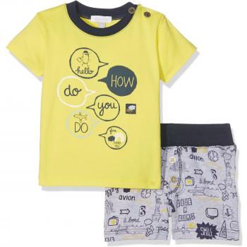 Absorba Boutique Fun Attitude, Ropa de Bautizo para Bebés, Gris