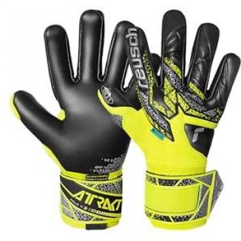 Reusch Attrakt Gold X NC Torwarthandschuhe für Damen, gelb, 8