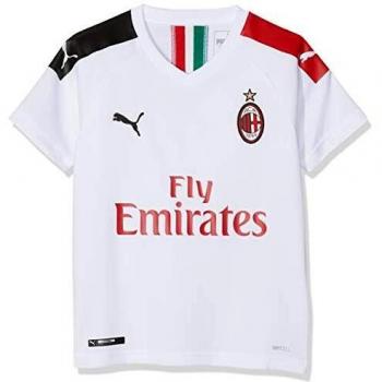 Puma Kindermode: AC Milan Away-Trikot Replica 176, Weiß/Rot
