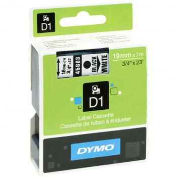Cinta rotuladora DYMO D1 19 mm x 7 m autoadhesiva