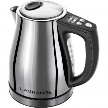 Bouilloire électronique Lagrange 509010 – 1,2 L – 2200 W – Gris