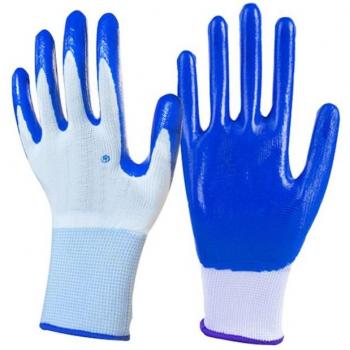 Nitrile Coated Protective Gloves for Builders