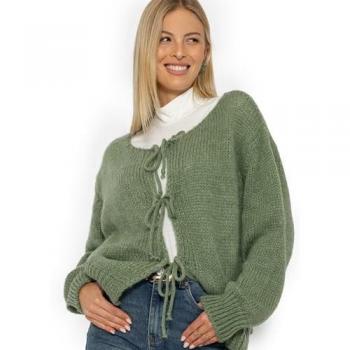 SASSYCLASSY Modische Oversize Cardigan für Damen