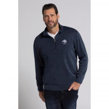 Maglione a polo Uomo Blu 6XL Cotone JP1880