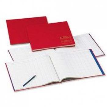 Red 9-Column Church Finance Log – 96 Pts