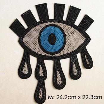 DIY Sequin Eye Patch