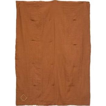 Colcha Lili de Gasa de Algodón 100x140 cm Marrón