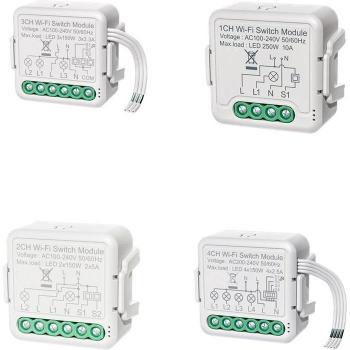 Interrupteur Wifi Tuya à double sens pour maison connectée