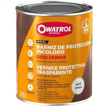 Barniz mate incoloro para metales Owatrol 2,5 litros
