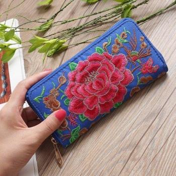 Portefeuille Chic Florale Femelle