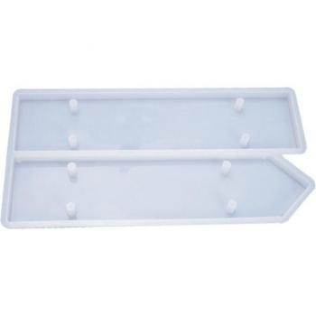 Moule silicone plaque immatriculation porte