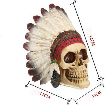 Mohawk Human Skull Head Model