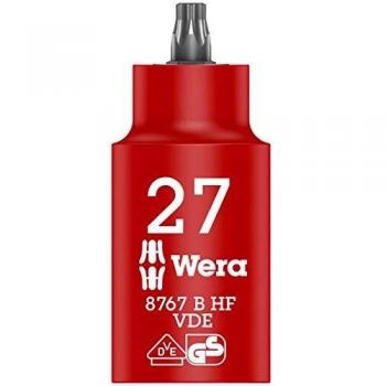 Wera 8767 B VDE HF Bit Stecknuss 3/8, TX 27