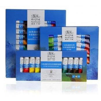 12er Aquarellfarben Palette 10 ml