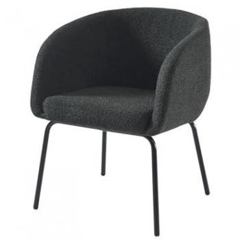 Fauteuil Baita 59x72x60cm Anthracite
